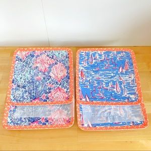 Lilly Pulitzer Melamine Plates Boatylicious